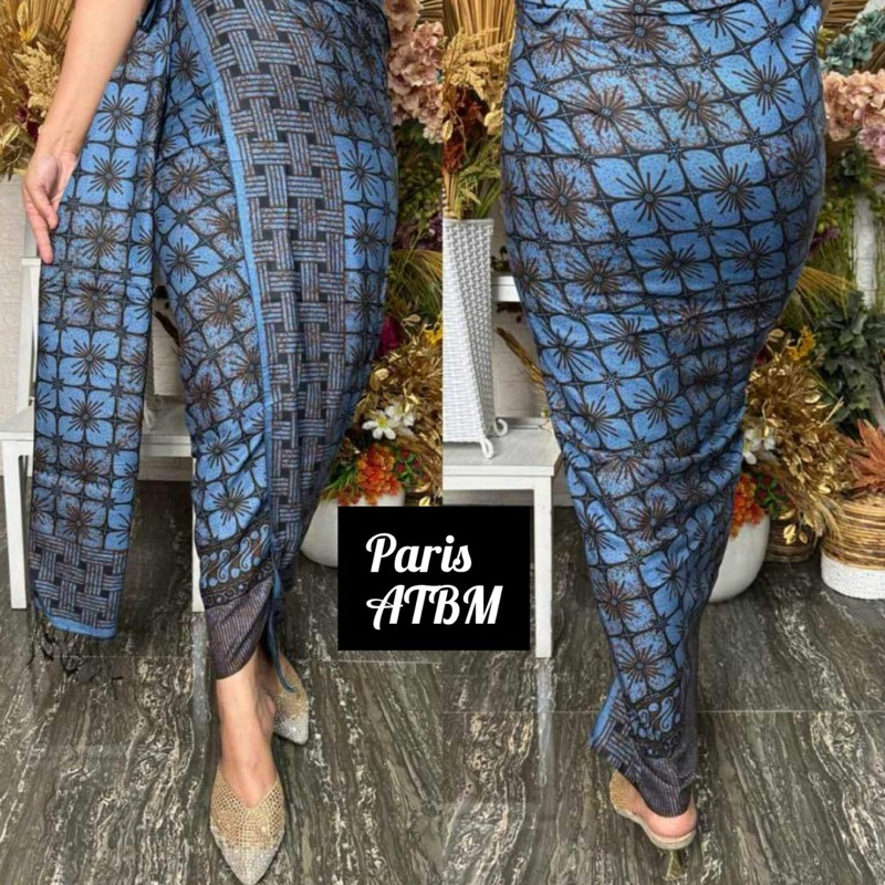 KAMEN PARIS ATBM SET SELENDANG /KAMEN LEMBARAN