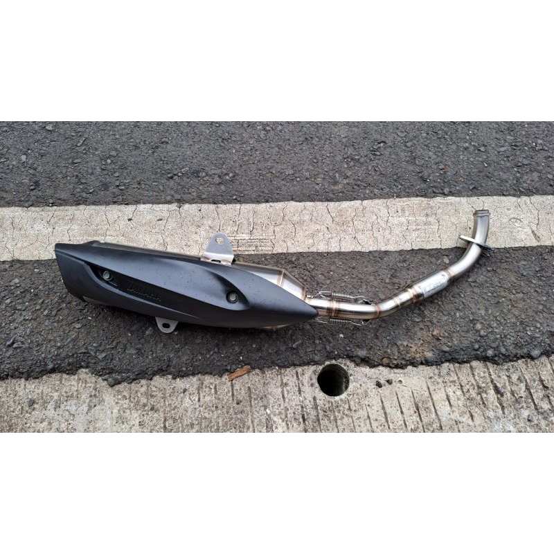 Knalpot standar racing original mp2 muffler beat, vario, scoopy, nmax dll