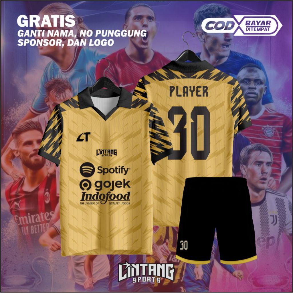 Jersey Futsal / Jersey sepakbola / Jersey Printing / Jersey Team / Baju Futsal Custom / Baju Bola