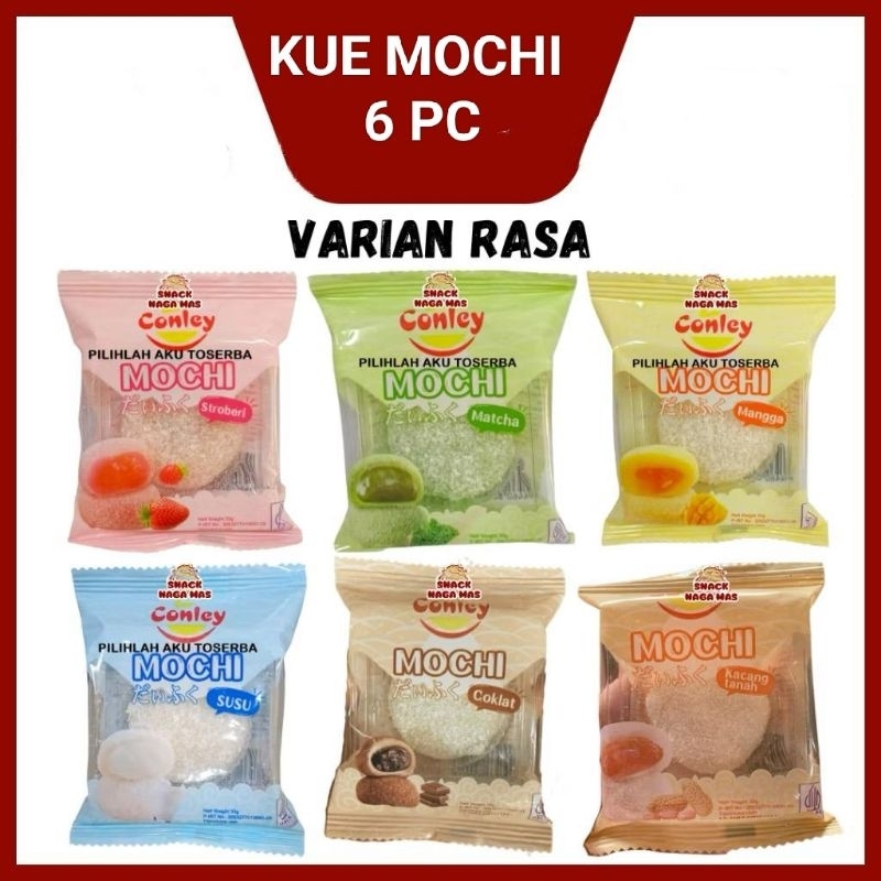 

Kue mochi 6 pc