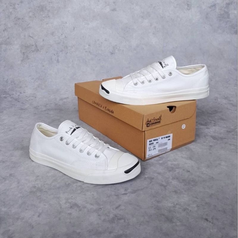 Converse Jack Purcell x Nagaba White Canvas