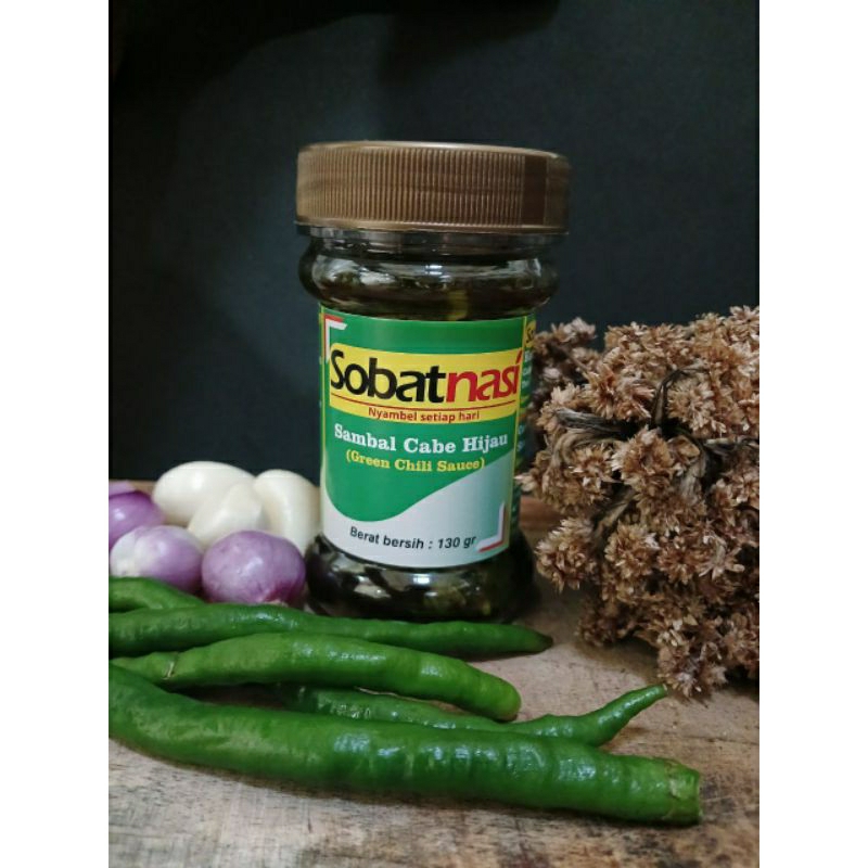 

Sobat Nasi Sambal Cabai Hijau netto 130gr