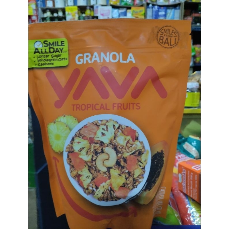 

granola yava tropical fruits 1bks