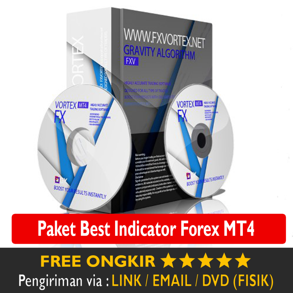 Paket Best Indicator Indikator Forex MT4 FX Vortex 100% Non Repaint Terbaru