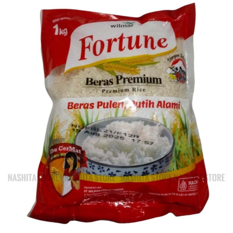 

BERAS FORTUNE KEMASAN 1kg