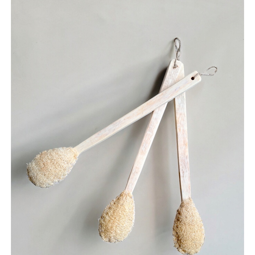 FG2 Loofah Penggosok Punggung  Natural Loofah Back Brush