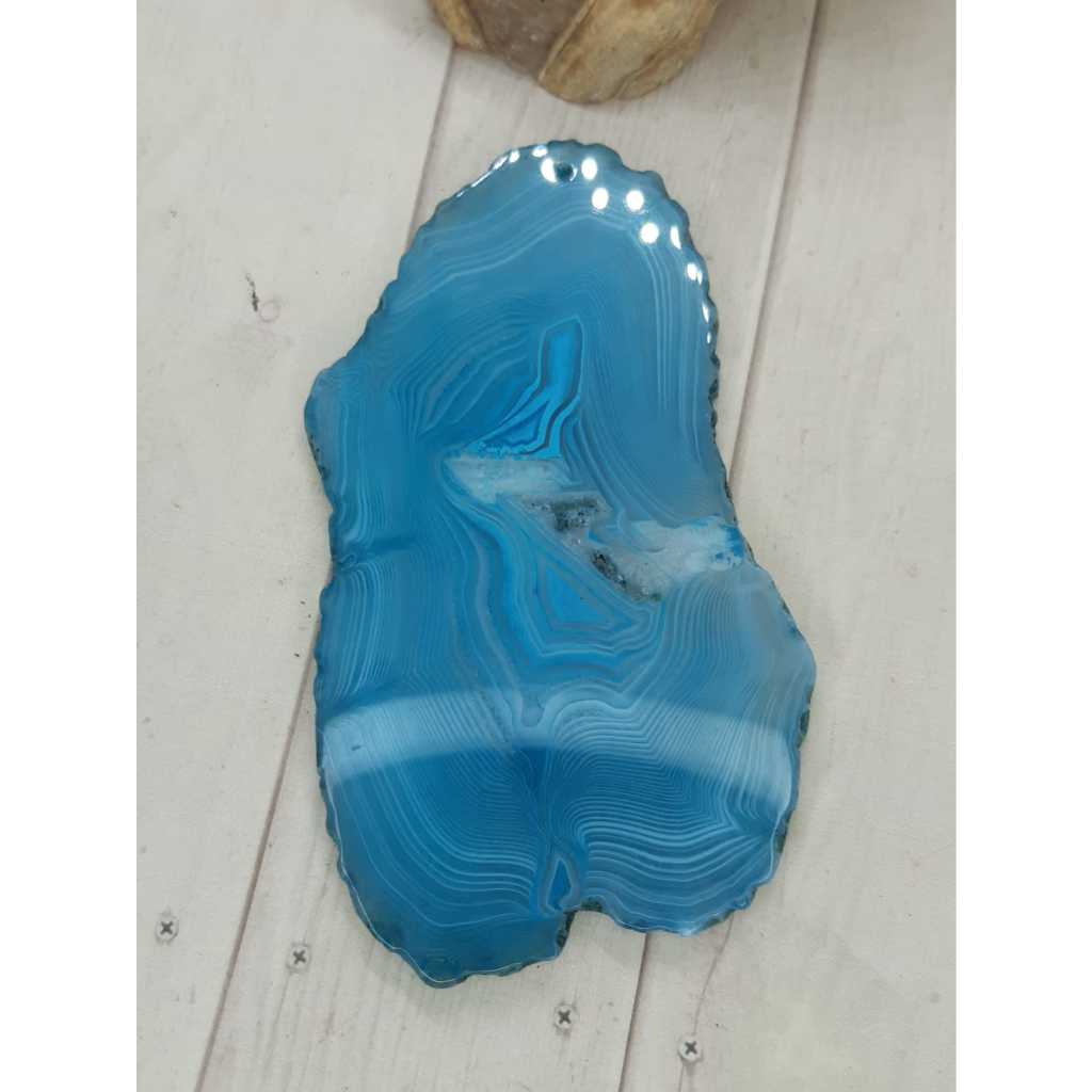 Light Blue Agate Slice