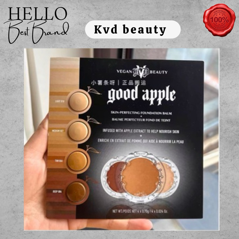 KVD Beauty Good Apple Lightweight Full-Coverage Cream Foundation Balm