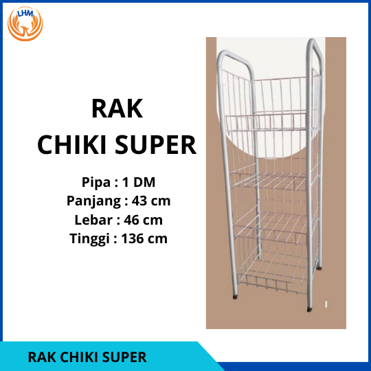 RAK CHIKI SERBAGUNA SUSUN 4 / RAK SUSUN 4
