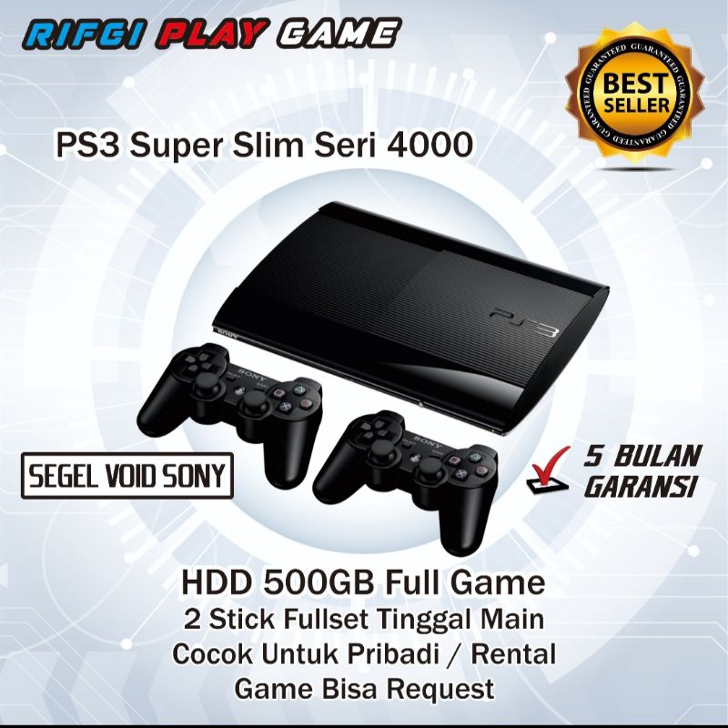 Ps3 Super Slim 500gb & Ps3 slim 500gb limited edition