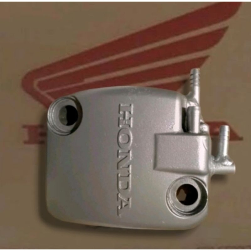 Tutup head modif oil cooler pendingin oli honda vario 110 karbu