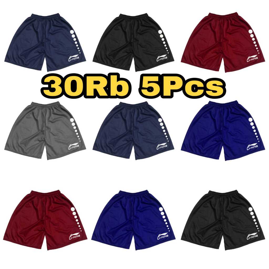 Paket 5 Pcs Celana anak tanggung umur 8-12 Tahun Celana olahraga Running bola