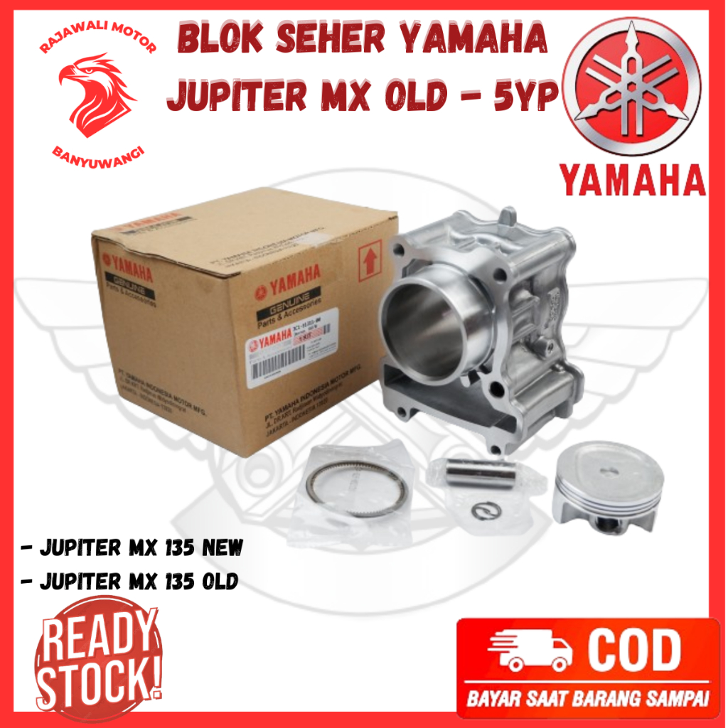 Blok Seher Yamaha Jupiter MX new Ori - Block Mesin 1S7 Yamaha Jupiter MX old 135 - 5YP
