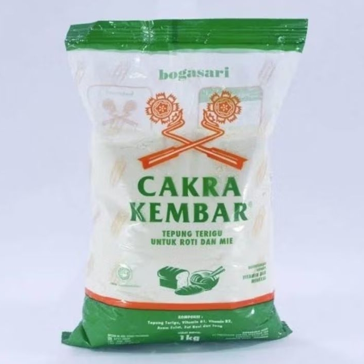 

TEPUNG TERIGU CAKRA KEMBAR EKONOMIS 1 KG