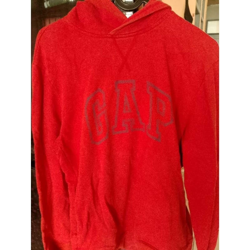 Hoodie gap merah vintage