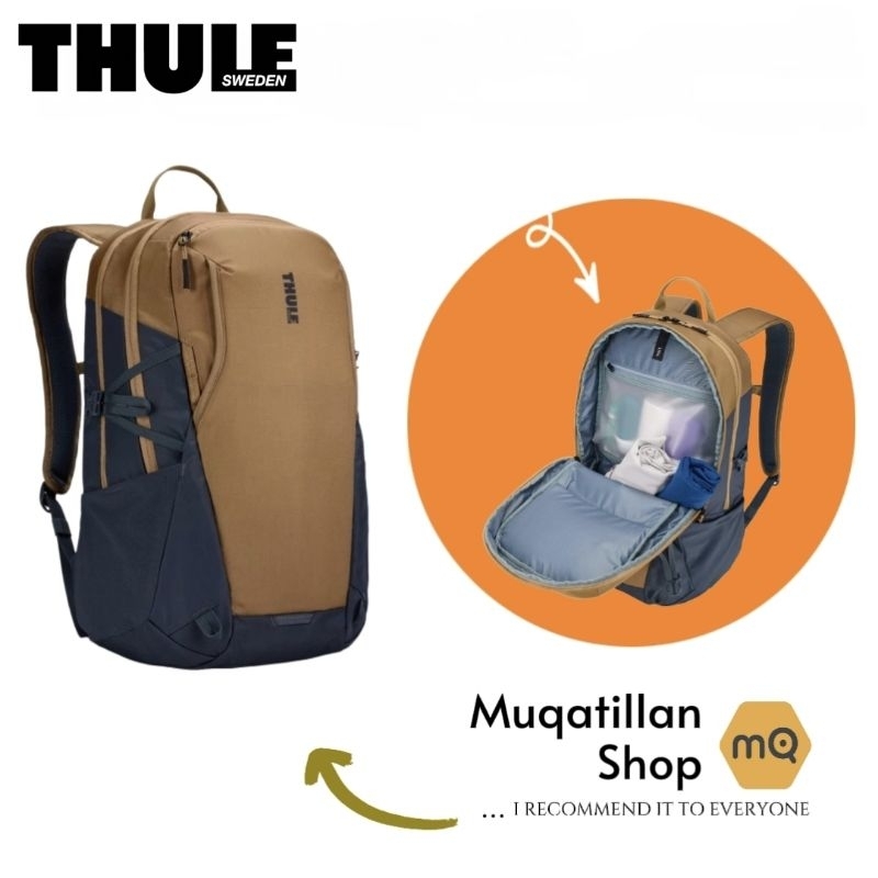 Tas Thule Enroute 4 Tas Laptop Backpack 23L TEBP4216 – Fennel/Dark Slate