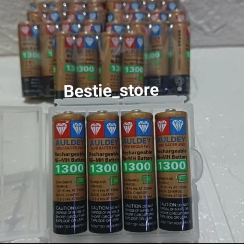 Mitsuyama_ Baterai Auldey Aa/A2 1300Mah_Baterai Cas Auldey 1300Mah Tamiya