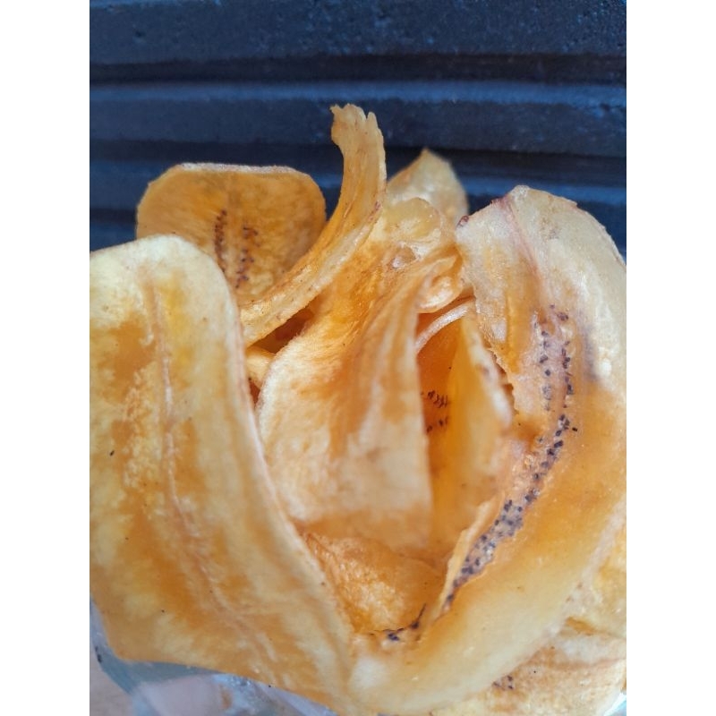 

Keripik Pisang Kepok Kemasan 250 Gram Dijamin Renyah