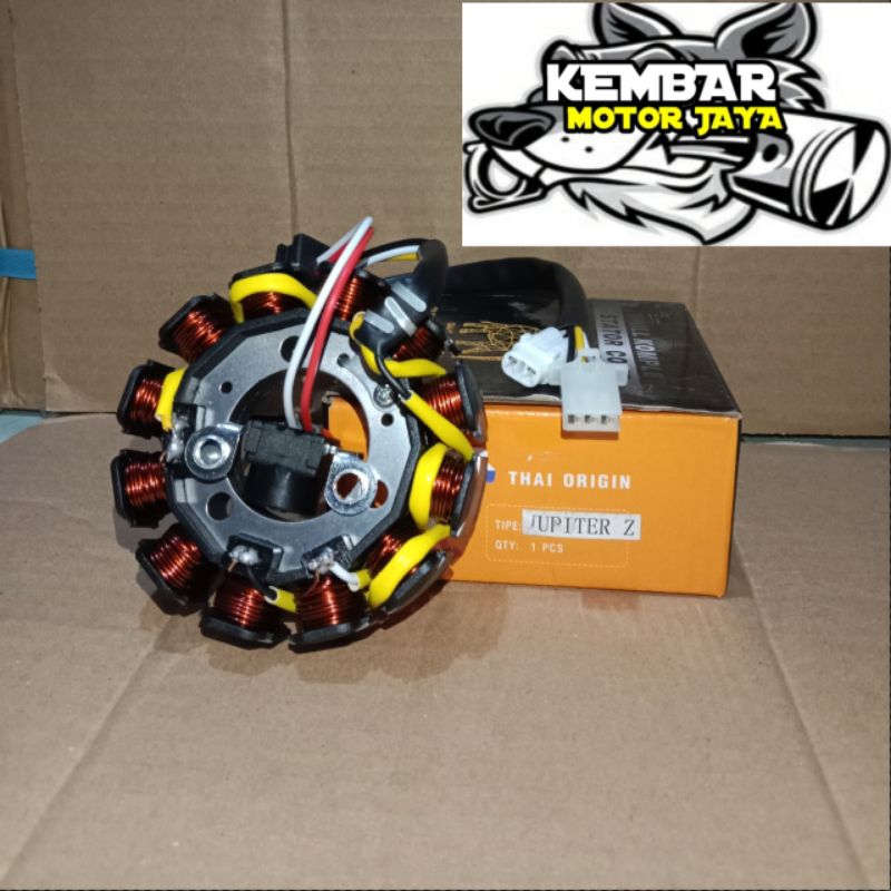 SPUL JUPITER Z KOMPLIT SPULL STATOR PULSER JUPITER Z VEGA R VEGA ZR LAMA KOMPLIT ORIGINAL THAI ORIGI