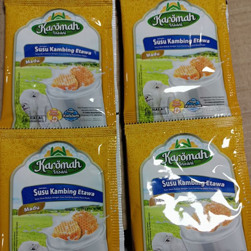 

Susu Kambing Etawa rasa Madu RTG isi 10pcs