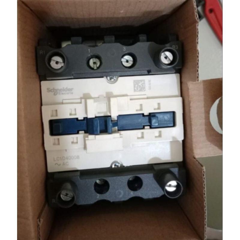 Schneider Kontaktor LC1D40008M7 4POLE