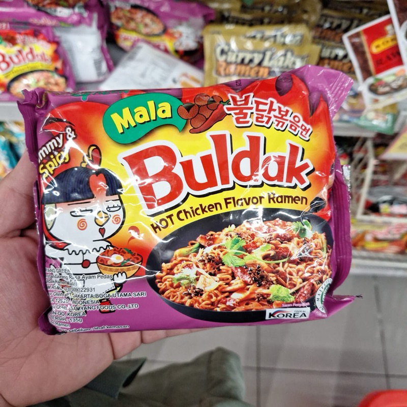 

Samyang Buldak goreng MALA