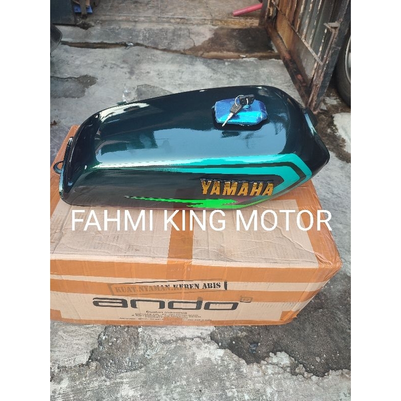 TANGKI TENGKI HIJAU BOTOL FULL SETT GRES BARU MERK TZENG RXS RX SPECIAL YT 115