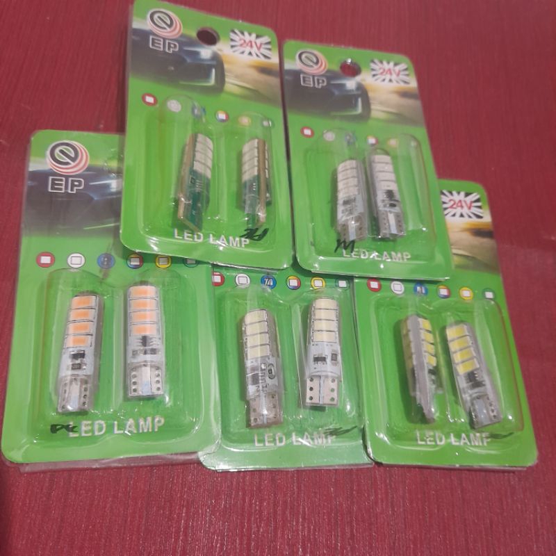 Lampu Led Tanduk Hino Led Senja Led Kota Truk 24 Volt T10 Kedip Kedip