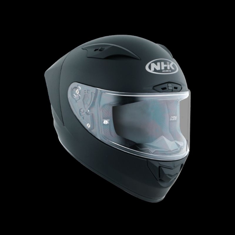 HELM FULLFACE NHK GP-R TECH STREET SOLID BLACK