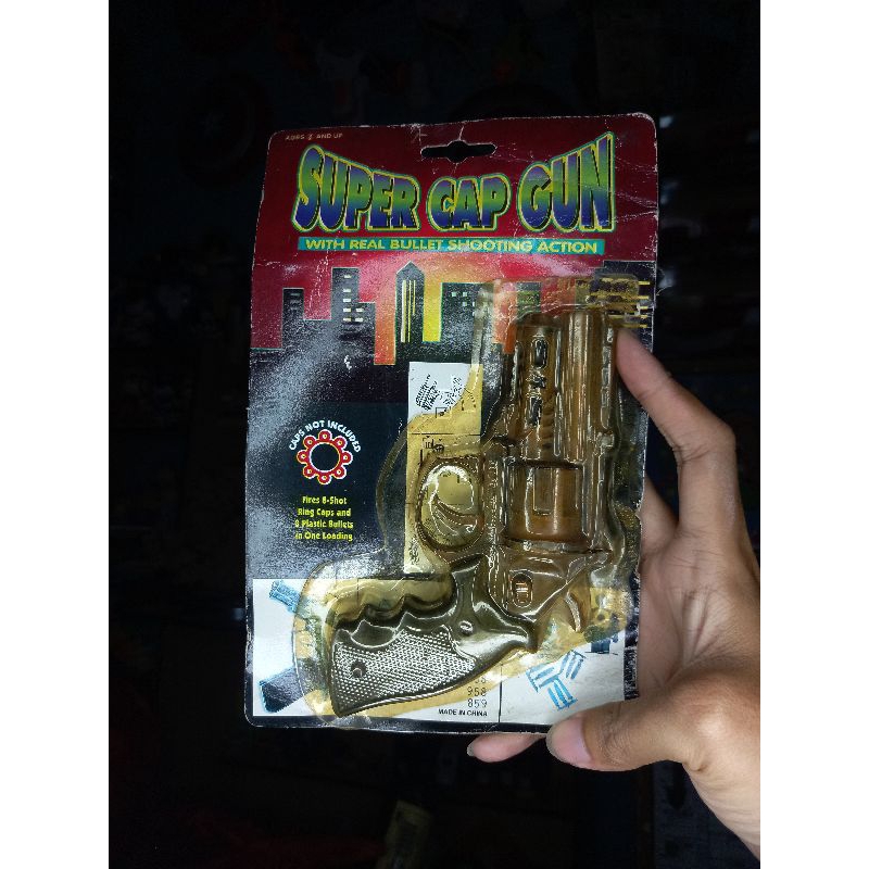Super Cap Gun B Jadul mainan