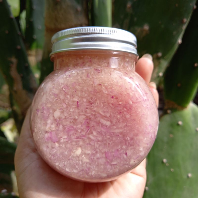 

Minyak Bawang Merah Cincang 200 gram byikibumbu