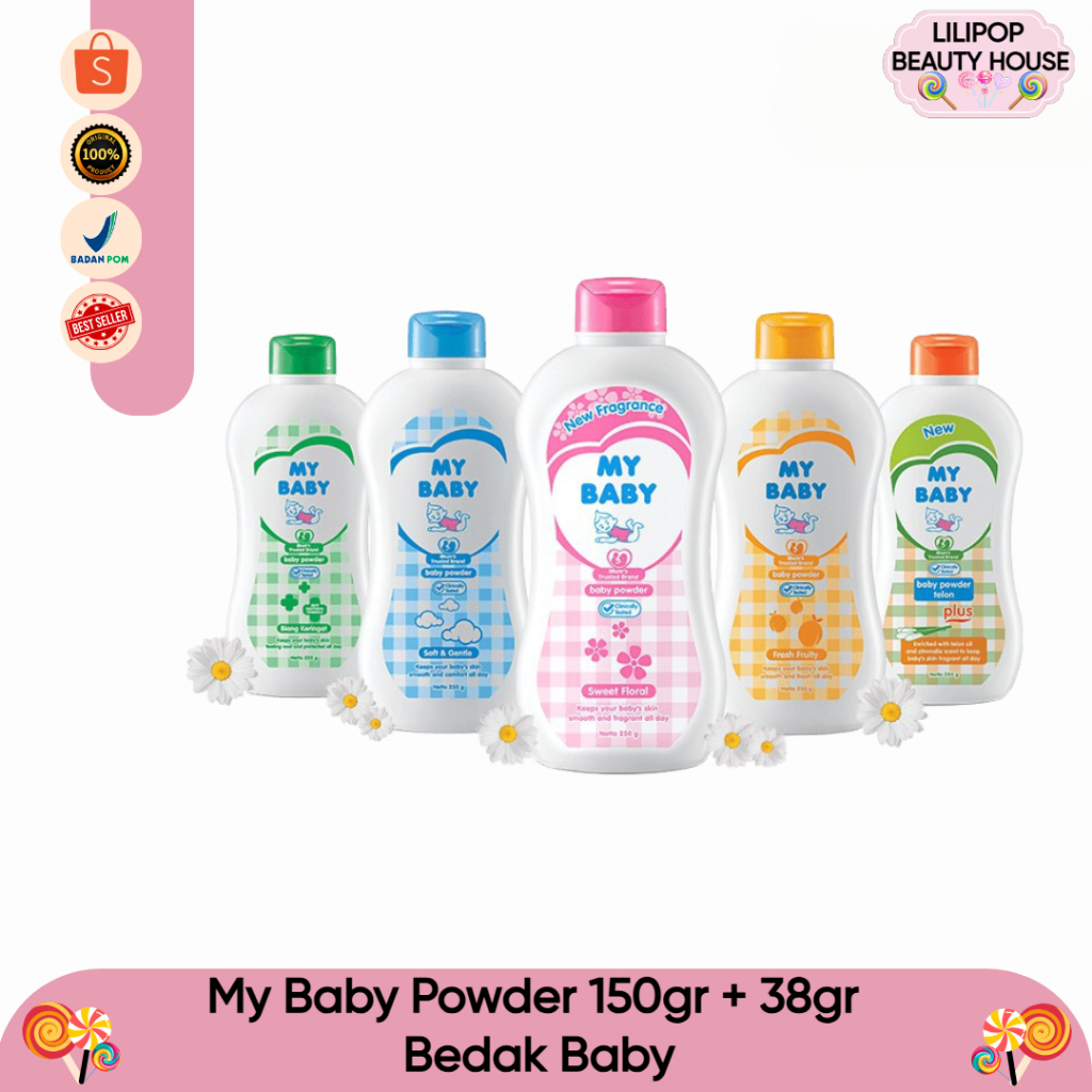 My Baby Powder 100GR - Bedak Baby