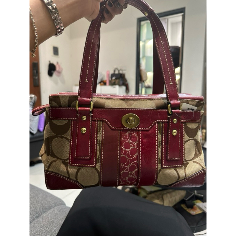 Coach Legacy Kanvas Preloved