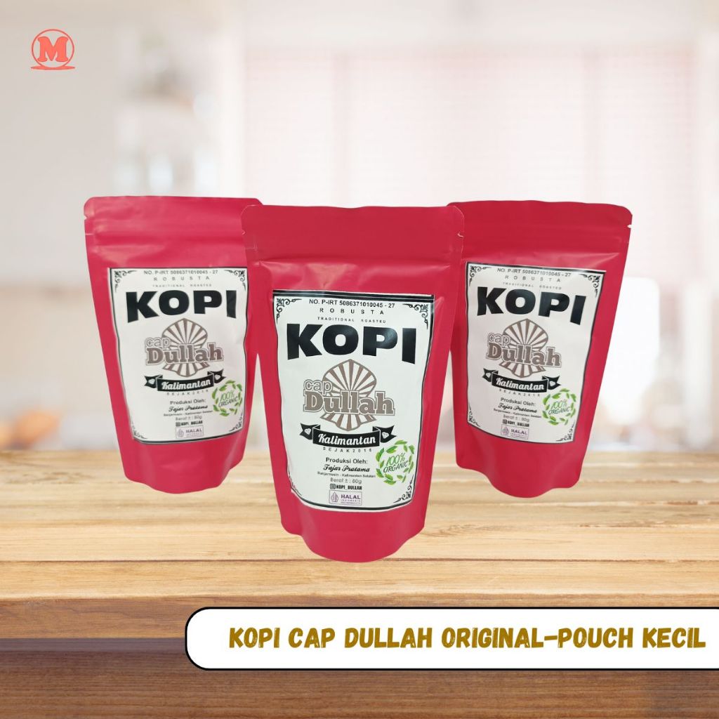 

Kopi Cap Dullah Original-pouch kecil