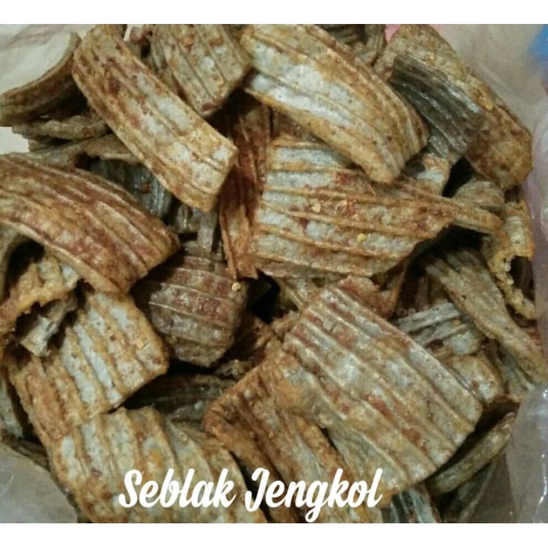 

kripik snak seblak jengkol