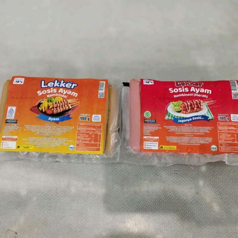 

Prona Lekker Sosis Ayam Kombinasi 21pcs