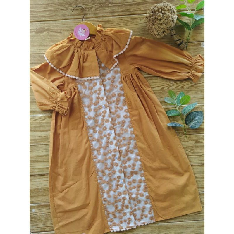 SALE Gamis mi angel anak / gamis anak cantik (B000763)