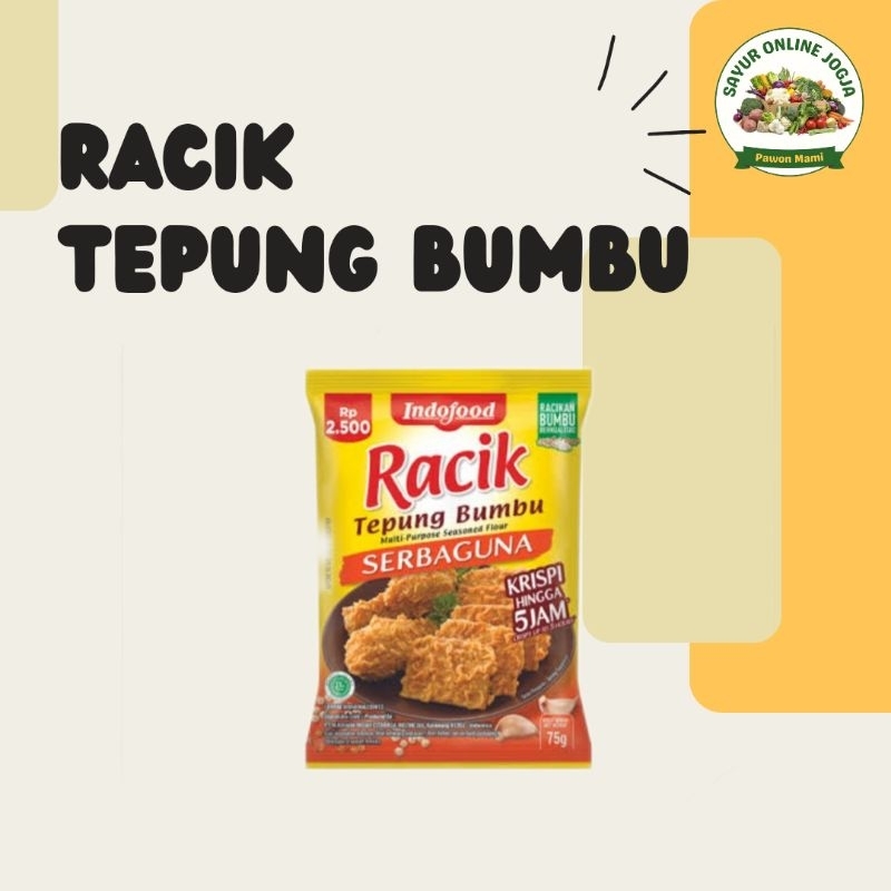 

Racik tepung bumbu serbaguna - PAWON MAMI SAYUR ONLINE JOGJA