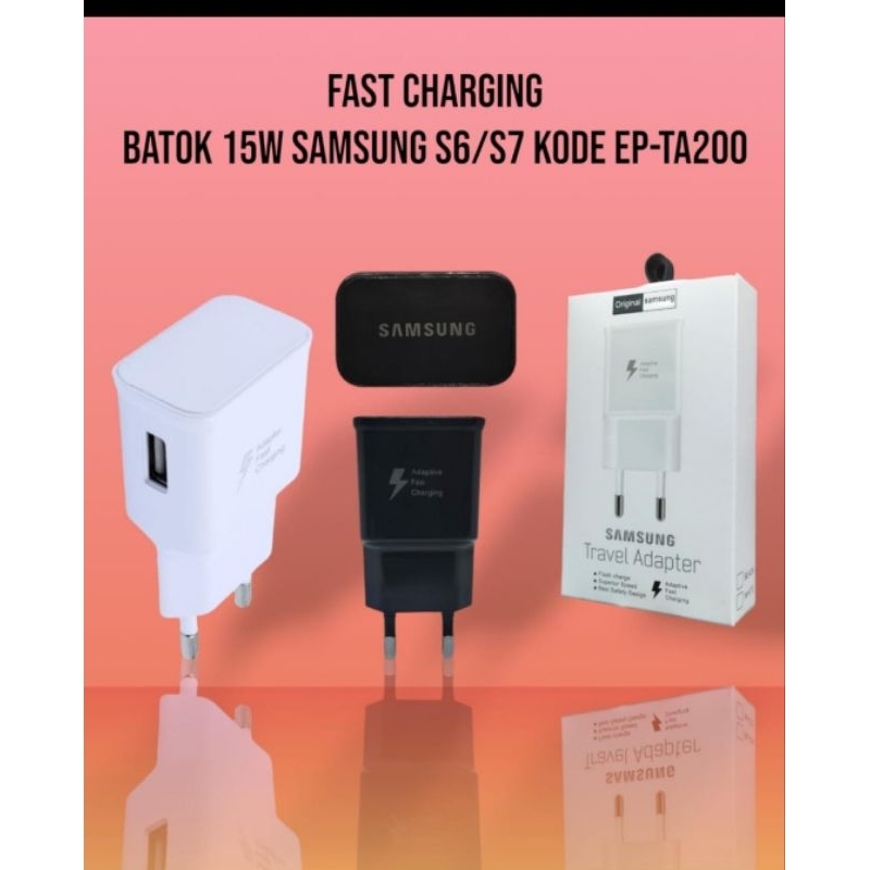 Kepala Batok Ori Samsung Adaptive Fast Charger
