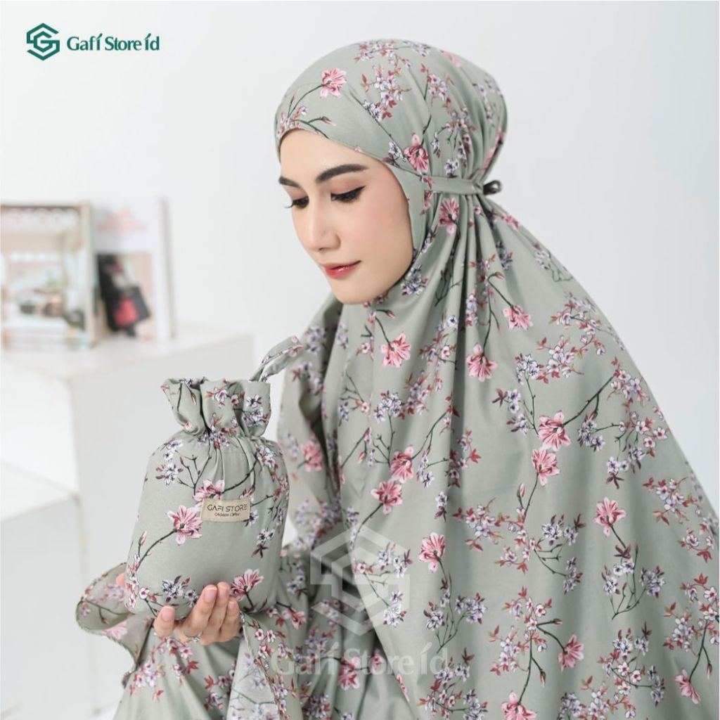 Gafi Store ID - Mukena Dewasa 2 in 1 Katun Motif Terbaru