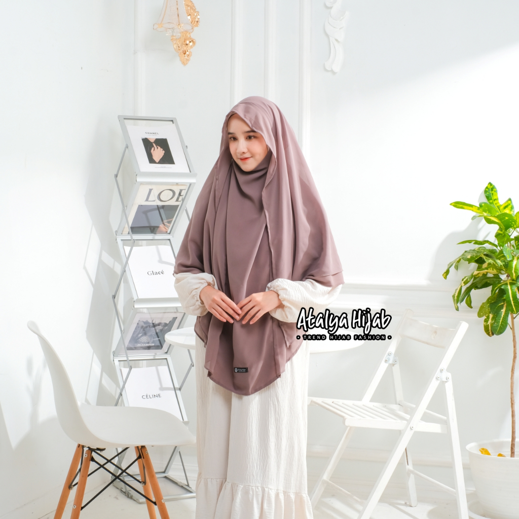 ATALYA HIJAB FRENCH KHIMAR ZANITA / JILBAB SYARI / KHIMAR SYARI / JILBAB INSTAN / BERGO INSTAN