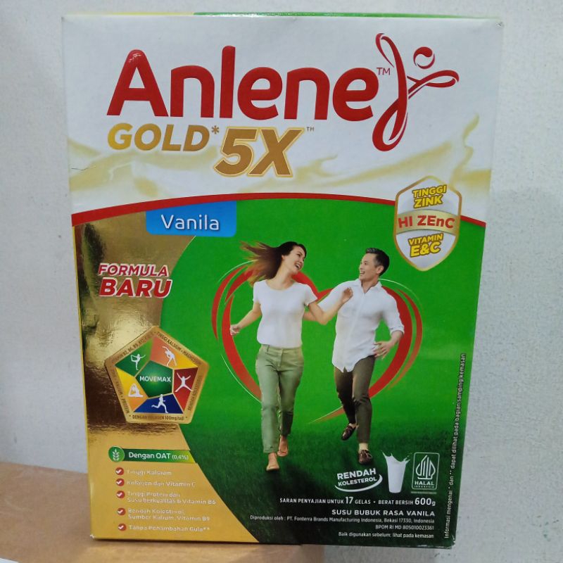 

ANLENE GOLD VANILLA 600 GR #susutinggikalsium #susuuntuktulang #susukesehatantulang #susunutrisitulang