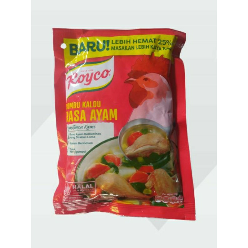 

royko penyedap rasa ayam/sapi 220g