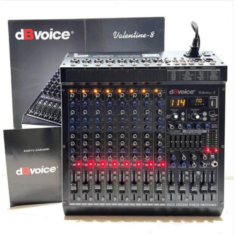 MIXER 8 CHANEL DB VOICE