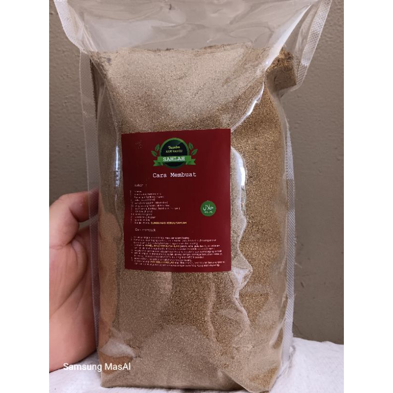 

Bumbu halus Nasi Kebuli untuk 2kg beras atau 16 porsi nasi.