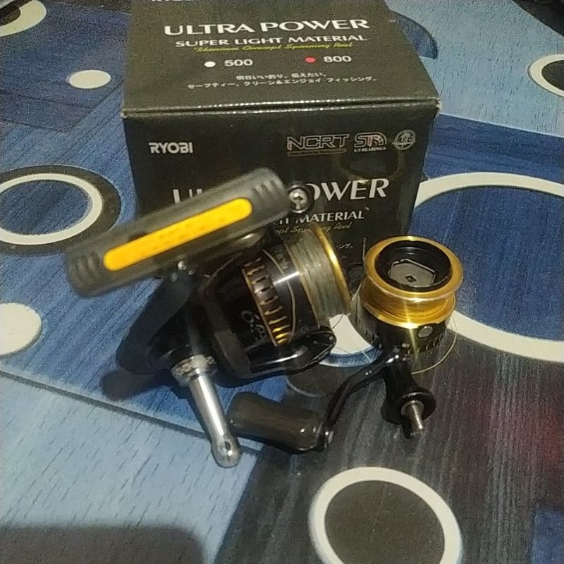 Ryobi ultra power 800 double spool 1000 second