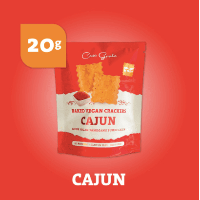 

Casa Grata Cajun Crackers - Healthy Snack