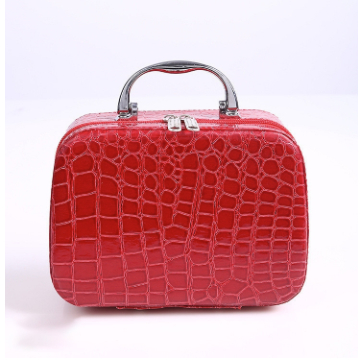 Tas Makeup Kaca / Tas Makeup Mini Tas Travelling  Serbaguna