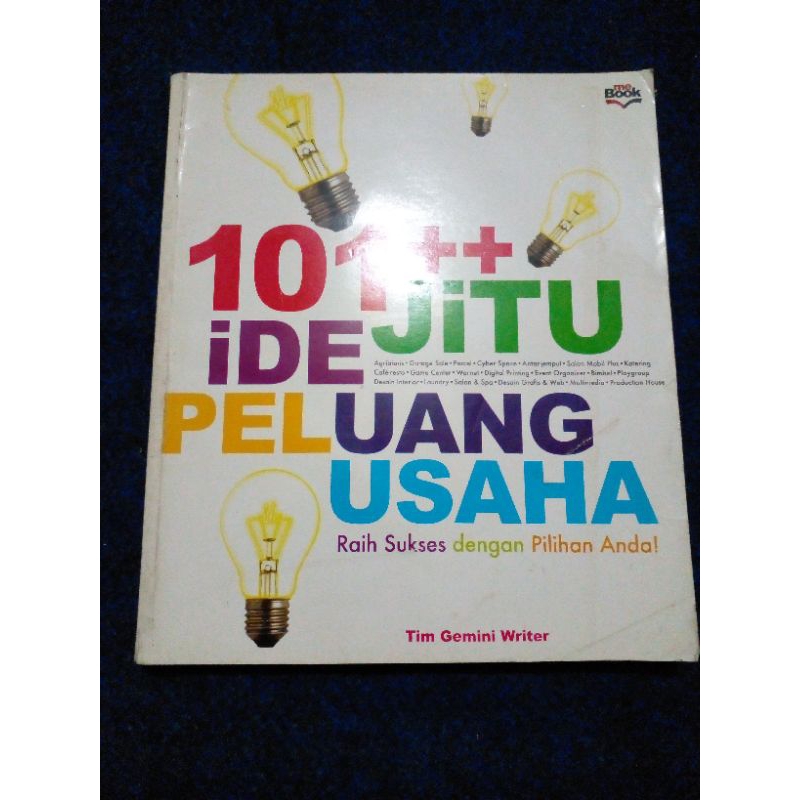 buku 101 ++ Ide Jitu Peluang Usaha    r