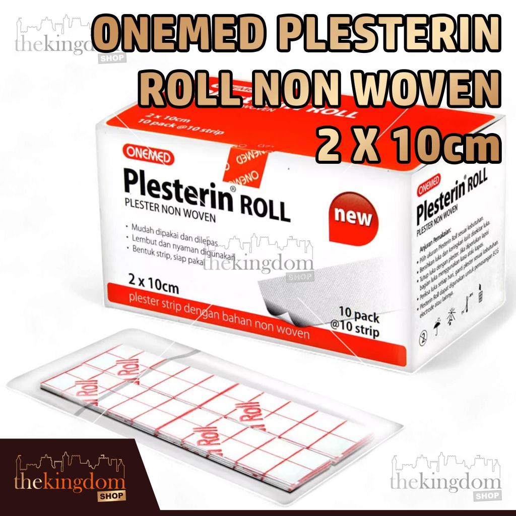 Onemed Plesterin Roll Non Woven 2x10cm /100 Alat P3K Plester Luka Gulung Plaster Perban
